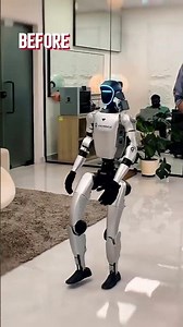 Robot got a glow up FR 🤖✨