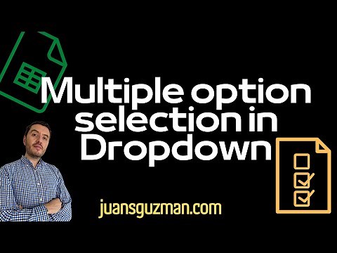 Create a MULTIPLE Selection Drop-Down in Google Sheets with Apps Script! 🏷️