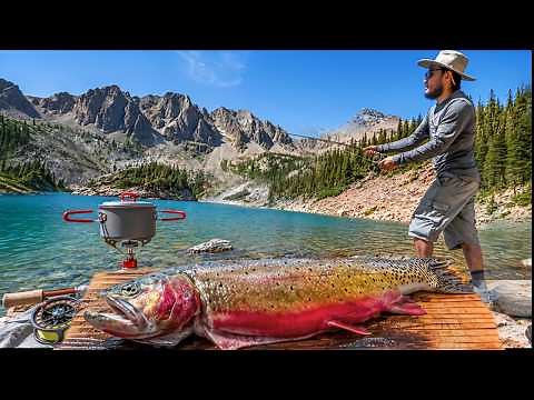 CUTTHROAT TROUT Catch and Cook | Colorado Alpine lake