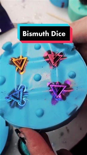 Creating Bismuth Dice Blanks for Tabletop Games