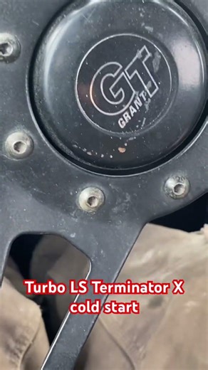 Turbo S10 cold start to jump start the newest project! #weather #turbo