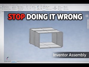 Autodesk Inventor 2025-2026 | 3D Modeling Tutorials - Lesson 3