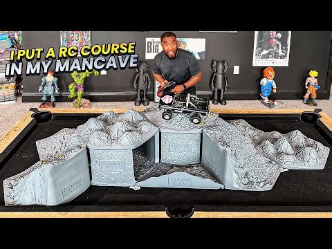 I Built My Own Indoor RC Crawler Course… This Got Insane 🤯