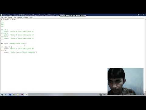 Muhamad Faiz Fauzan. if else pada python