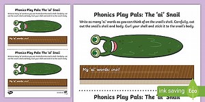 Phase 3 Phonics Play Pals: The 'ai' Snail