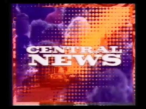 Central | ITN News | ITV National Weather | Central News | 1990
