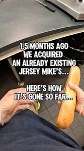 1.5 months ago we took over a Jersey Mike’s… Here’s how it’s gone go far 🙌🏼 #jerseymikes #pov