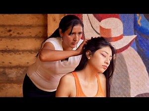 ASMR massage with soft whispering & hair cracking for tingles, sleep & relaxation by Doña Esperanza