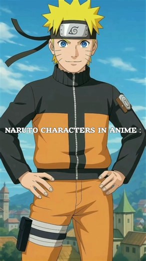 Naruto Characters in anime: