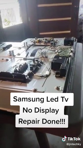 Samsung LED TV Repair: How to Fix No Display Issue