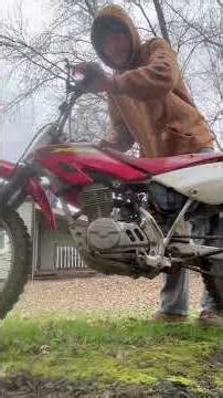 Xr100r update no longer claped! #xr100 #automobile #bikehonda