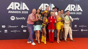 The Wiggles arrive on the red carpet for the 2025 ARIA Awards, Sydney, Australia