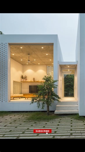 "Past aur Future ka Perfect Balance – Up House, Vietnam" "Kya aapne kabhi ek aisa ghar dekha hai jo past aur future dono se juda ho? Vietnam ke Soc Son area mein, ‘Up House’ by MAS Architects ek aisa design hai jo tradition aur modernity ko perfectly balance karta hai. Paanch interconnected masses, cool south breeze ke liye carefully placed, aur ek thoughtfully designed ground floor—Living Room, Kitchen & Dining, aur Teen Bedrooms. Iska highlight? Ek lush courtyard garden jo nature se connect ka