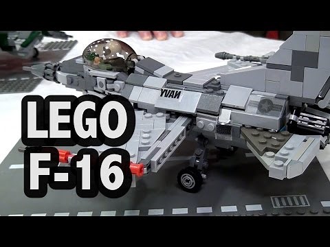 LEGO F-16 Fighting Falcon Navy Airplane