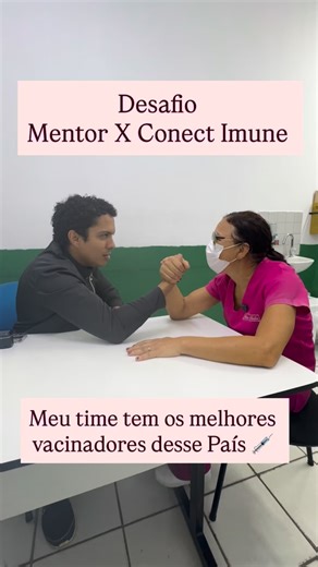 Enfermeiro Leoncio Santos /Vacina on Instagram: "Desafio lançado : O mentor X Uma Conect Imune 💙 A famosa @marxnoelia e seus M ais de 25 anos de experiência com Imunização . Ela é um poço de conhecimento . E é minha aluna , ela é minha Conect 💙 Ciência , técnica e ética . Ela é Norminha💙"