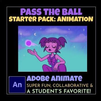 Adobe Animate Starter Pack: Fundamentals & Collaborative Pass the Ball Project