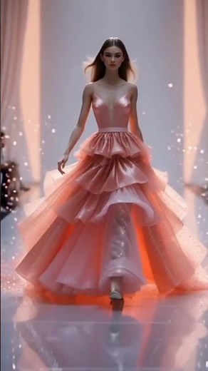 Omg!!😯 Dress is flying 😍 #modelcatwalk #fashionshow