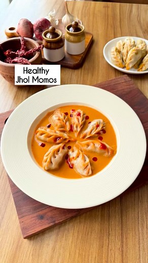 128K views · 104 reactions | High Peotein & Healthy Jhol Momo 寧寧...