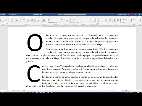 Insert Capital Letter in WORD