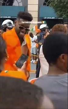 🇨🇮 The Elephants welcomed with fanfare in the USA upon their arrival 🤩❤️❤️🔥🔥🔥