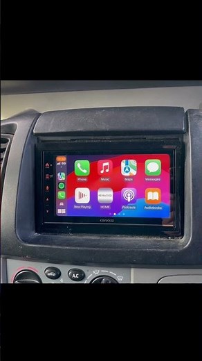 BANGING Stereo Upgrade Renault Trafic Work Van Wireless CarPlay KENWOOD DMX7722DABS #van #renault