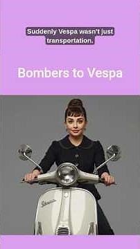 Piaggio's Shocking Transformation #history #vespa