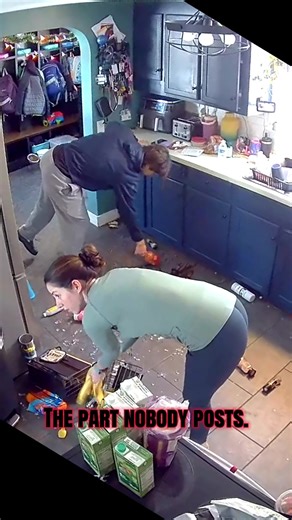 The part nobody posts after “I’ll just do one quick thing.” And yes — the baby slept through all of it. 😅