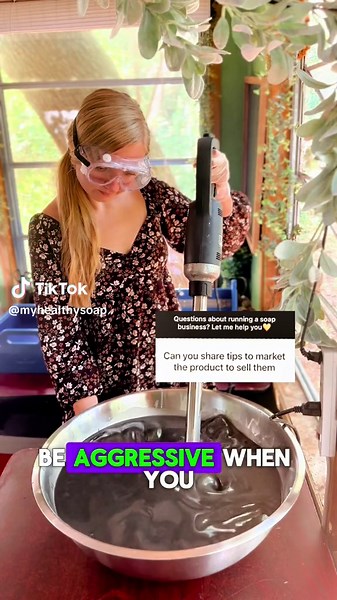 When I first started selling soap, I would sign up for three different markets every weekend! While still consistently posting on social media! The great part about soap, is if you take care of your customers and they like your product, they can become a life long customer! So, be aggressive with your marketing and show your customers that you value them💛🙌 #soapbusiness #artisansoapmaker