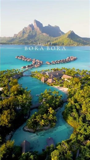 “The Magic of Bora Bora”#FrenchPolynesia #BoraBora #TravelVlog #Paradise #IslandLife #global