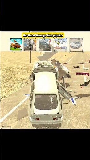Top 5 Mobile Car Game's 😱 Crash Damage Test ?! #carcrash#cargames#carcrashe#carsimulator2