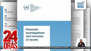 ICYMI: Kahit hindi pa nahatulan, puwede nang i-freeze ang assets o ari-arian ng isang nililitis ng International Criminal Court para matiyak na may pambayad na danyos para sa mga biktima. Bagama’t may komplikasyon ito sa mga bansang hindi na miyembro ng ICC, may legal na paraan ayon sa Malacañang para ipatupad ang freeze order. | GMA News