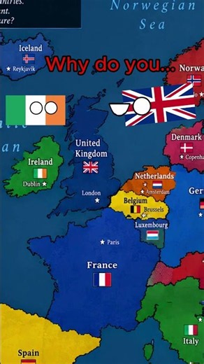 Countries React to an AI Map of Europe 😂