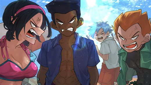 【FNF优质模组】争夺食物战居然更新了？！这次大家一起来海边！FNF FoodBattle V2