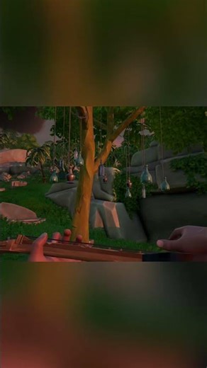 Musique au coucher du soleil : Le mystère de l'arbre aux bouteilles révélé #shorts