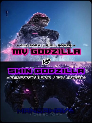 Legendary Vs Shin (Godzilla Battle)