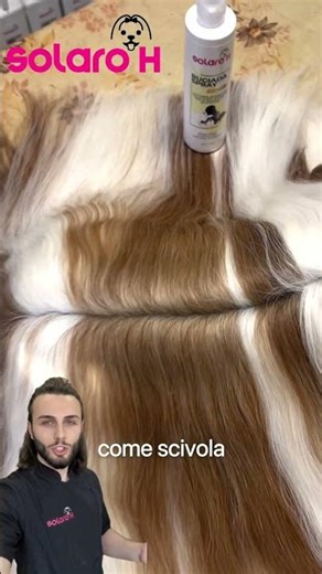 Knots and brittle ends? This routine solves EVERYTHING in 3 steps #grooming #pets #solaroh #grooming