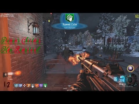 Call Of Duty Black Ops 3 Custom Zombies (Pieman's Christmas Map RM) Full Map N Easter Egg Guide!