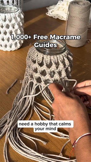 Ever see a beautiful macrame wall hanging and think, “I could never...
