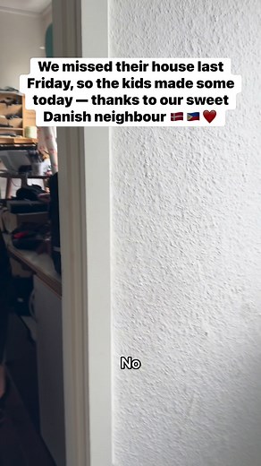 5.1K views · 51 reactions | Our sweet Danish neighbour asked us to let the kids know they’ve got some candies waiting for them  #fblifestyle #foryoupageシ #family #kids #denmark #Danish | The Andersen Family | Facebook