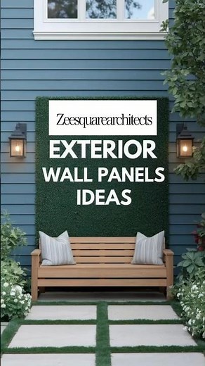 Exterior Wall Panel Ideas 2025 | Stylish, Durable & Modern Designs to Elevate Your Home #shorts