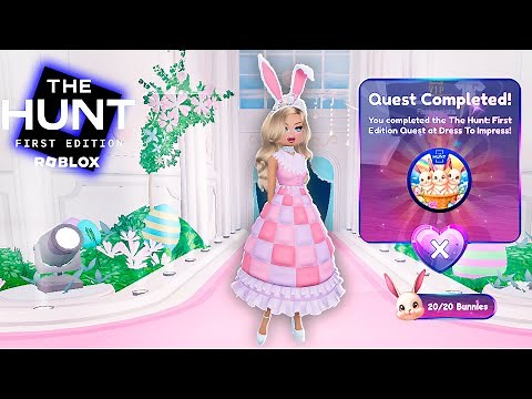 How To Complete THE HUNT x Dress To Impress! #dresstoimpress