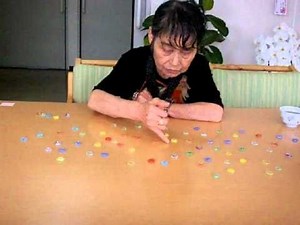 昔遊び～おはじき～