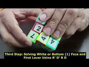 Easiest and Rarest Method of Solving Sudoku Rubik's Cube