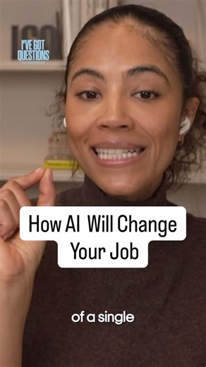 Sinéad Bovell on Instagram: "Comment “jobs” and I will DM you the episode directly. If you couldn’t rely on your job title to explain what it is that you do, and you could only rely on the skills that you offer, the outcomes you make possible, and the problems you are equipped to solve, what would that be? In this episode of I’ve Got Questions, I break down how AI is reshaping the workforce and what it means for your career. I also share the seven non-negotiable skills you’ll need for the AI ag