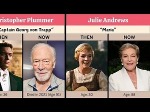 The Sound of Music (1965 vs 2024) All Cast Then and Now. After 59 Years!!