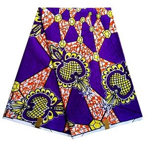 [Hot Item] African Real Wax Breathable and Quick-Drying Polyester Fabric Wax Cloth