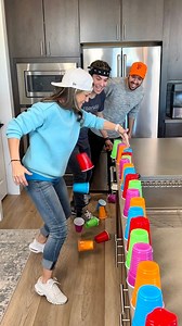 3.4M views · 14K reactions | Party cups game Fastest wins the money Even Grandma tried this funny challenge! | The Tus House | Facebook