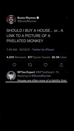 NFTs really had people choosing pixel monkeys over actual houses 💀🐒