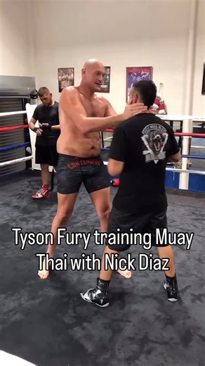 Hard Knocks MMA on Instagram: "Glad to see Nick doing better and getting back into training again #ufc #mma #boxing #nickdiaz #natediaz #tysonfury #foryou Follow @knocks.mma for more!"