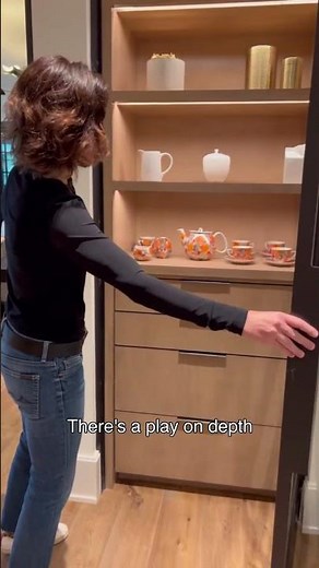 Why These Display Cabinet Shelves Are Angled